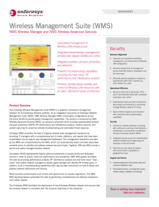Wireless Management Suite (WMS)
