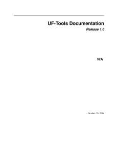 UF-Tools Documentation