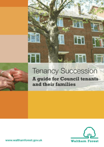 Tenancy Succession