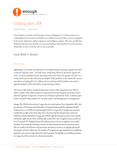 Ending the LRA