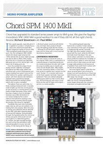 Chord SPM 1400 MkII