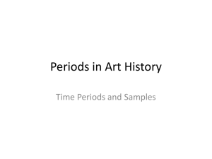 Periods in Art History