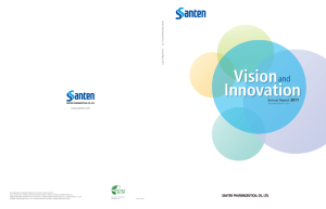 Vision Innovation - Santen Pharmaceutical Co., Ltd.