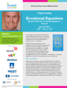 Emotional Equations - Invent Your Future