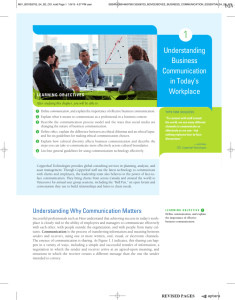 Understanding Business Communication in Today's Workplace