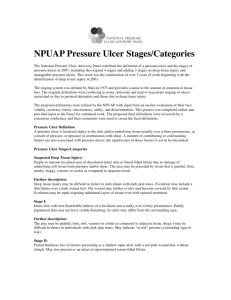 NPUAP Pressure Ulcer Stages-Categories
