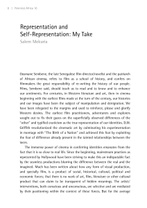 Representation and Self-Representation
