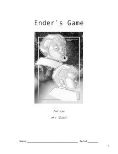 Ender's Game unit