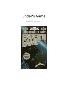 Ender's Game - Delaware Access Project