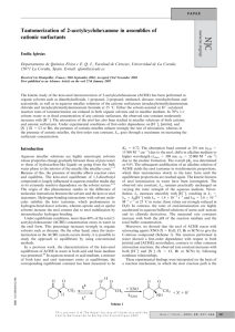 Tautomerization of 2-acetylcyclohexanone in assemblies of