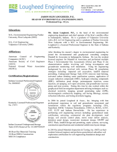 Resume in PDF - Lougheed Engineering