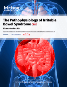 The Pathophysiology of Irritable Bowel SyndromeCME