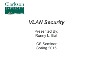 VLAN Security