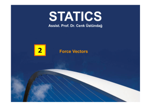 Force Vectors