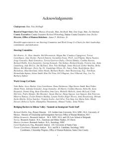 Acknowledgements - ImmigrantInfo.Org