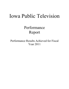 Iowa Public Television - Iowa Department of Management