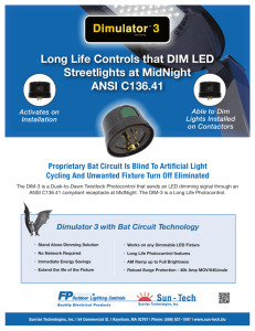 DIM-3 - Sunrise Technologies