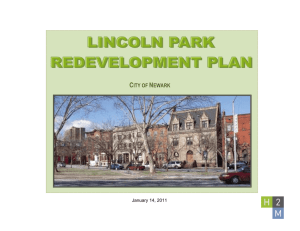 Lincoln Park Redevelopment Plan