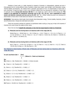 New methods for prediction of Bond order of