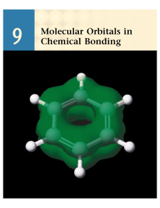 9 Molecular Orbitals in Chemical Bonding