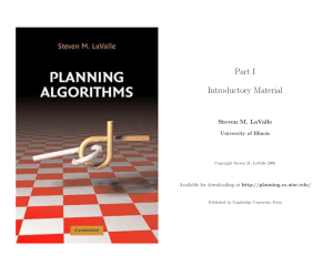 Introductory - Planning Algorithms