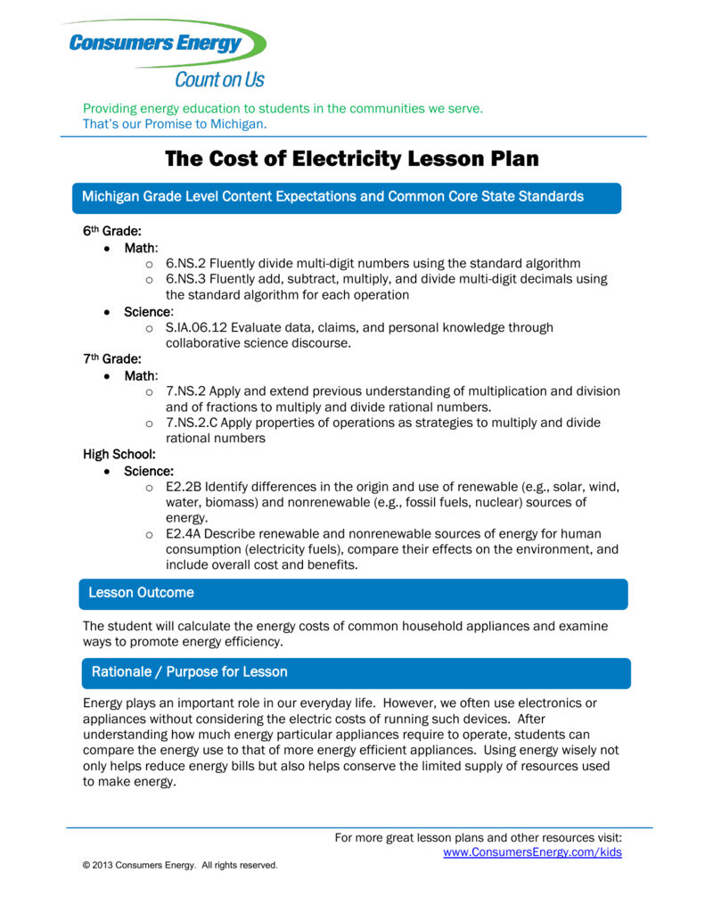 consumers energy appliance pick up