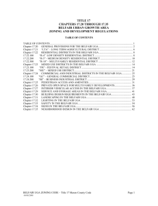 title 17 chapters 17.20 through 17.35 belfair urban growth area