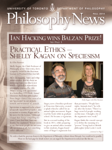 Fall 2014 Newsletter - Department of Philosophy