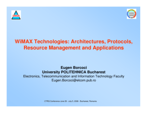 WiMAX Technologies