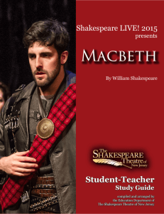 Macbeth - The Shakespeare Theatre of New Jersey