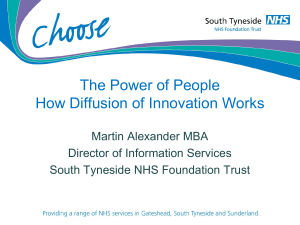 The Power of People How Diffusion of Innovation Works