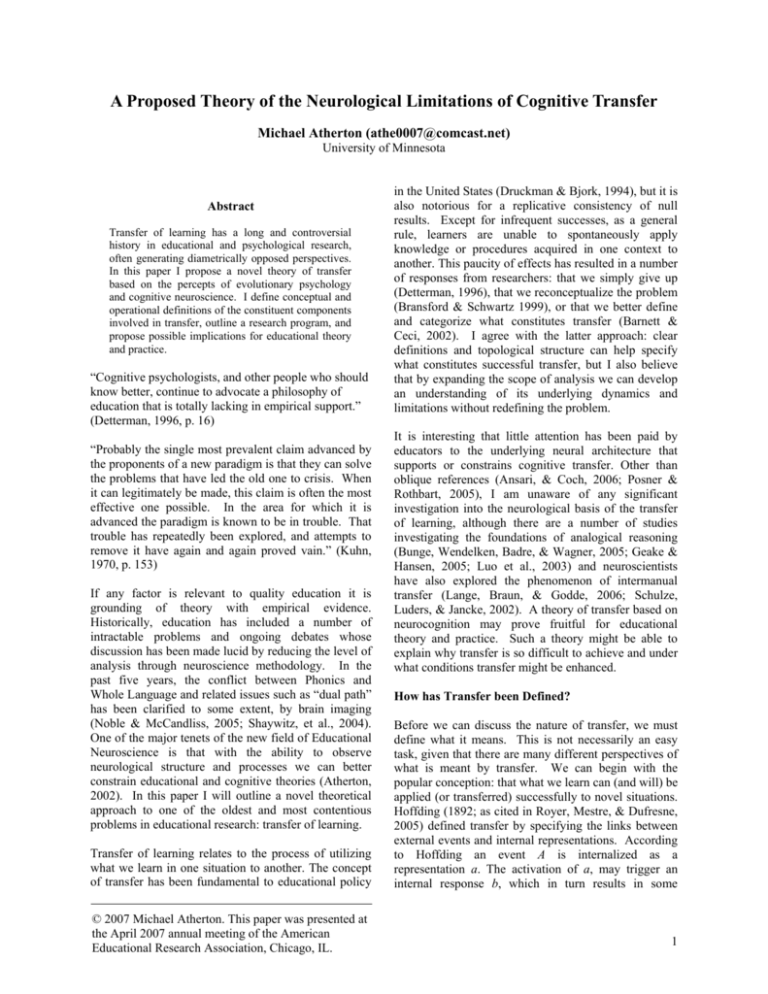 a-proposed-theory-of-the-neurological-limitations-of-cognitive-transfer