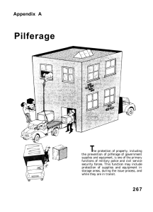 Pilferage - on ENLISTMENT.US