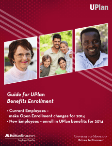 Guide for UPlan Benefits Enrollment