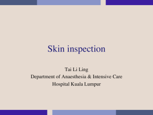 4. Skin Inspection