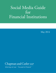 Social Media Guide for Financial Institutions