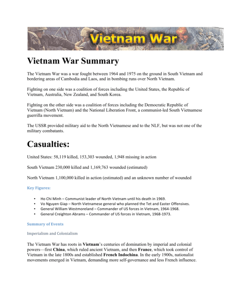 thesis on vietnam war