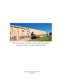 UTPB Master Plan 2012.07.17.indd