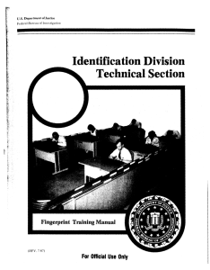 Identification Division Technical Section