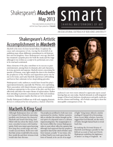 Shakespeare's Macbeth - Bob Jones University