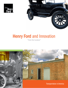 Henry Ford and Innovation