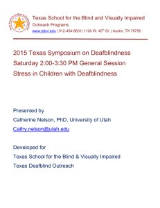 PDF ( External link ) - Texas School For The Blind And Visually