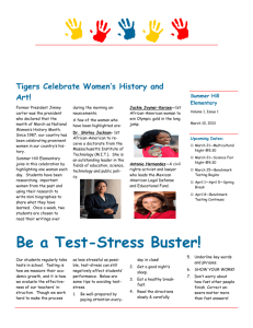 Be a Test-Stress Buster!