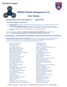 Client First - IMPERA Wealth Management LLC