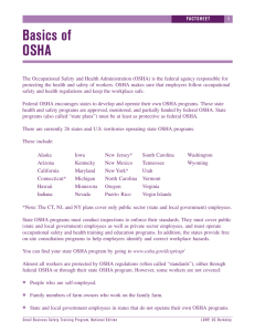 cal osha basics