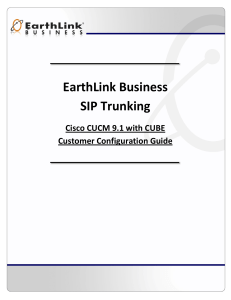 EarthLink Business SIP Trunking