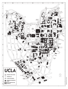 Map of UCLA
