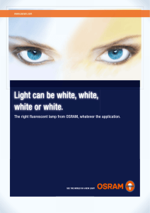 Light can be white, white, white or white Light can be white