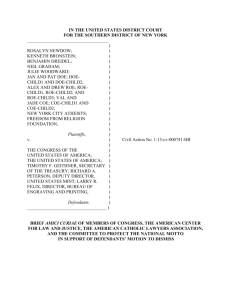 amicus brief - American Center for Law and Justice