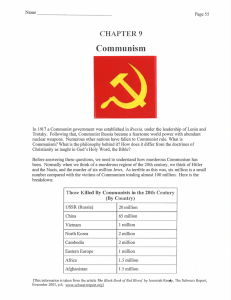 Communism - Middletown Bible church